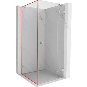MEXEN - LUNAR walk-in 100x200 cm 8mm transparent ľavá 830-100-000-00-00-L vyobraziť