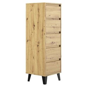 KONDELA Bogan 5S/40 zásuvková komoda dub artisan vyobraziť