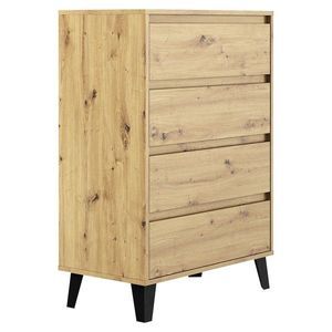 KONDELA Bogan New 4S/70 zásuvková komoda dub artisan vyobraziť