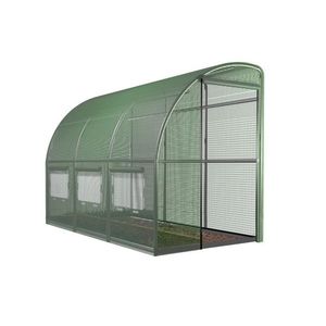 KONDELA Felko New Typ 5 záhradný fóliovník 150x400x200 cm zelená vyobraziť