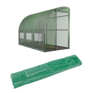 KONDELA Felko New Typ 5 fólia na záhradný fóliovník 150x400x200 cm zelená vyobraziť