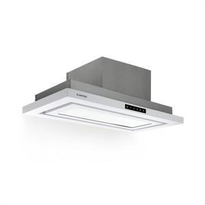 Klarstein Lumiere, digestor, 70 cm, vstavaný, 750 m³/h, A, LED, biely vyobraziť