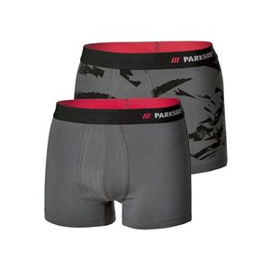 PARKSIDE® Pánske boxerky, 2 kusy (vzor/tmavosivá, 5/M) vyobraziť