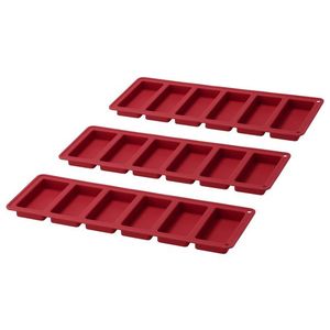 SILVERCREST® Silikónová forma (forma na tyčinky, 3 kusy) vyobraziť