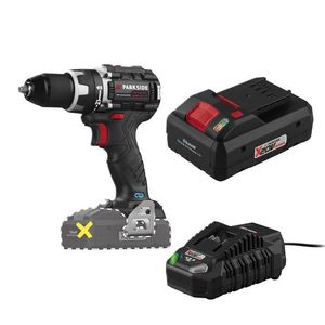 PARKSIDE PERFORMANCE® Aku vŕtací skrutkovač PABSP 20 C4 + Smart akumulátor 20 V/4 Ah PAPS 204 B1 + Nabíjačka na akumulátor 20 V/4, 5 A vyobraziť