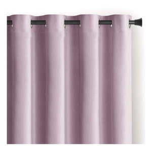 Svetloružový zamatový dimout záves 140x270 cm Eyelets – Restilo vyobraziť