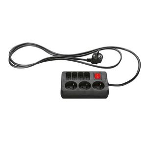 TRONIC® Zásuvková lišta (7 zásuviek, čierna) vyobraziť