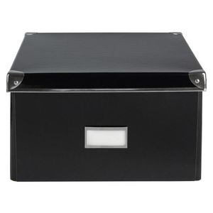 crelando® Úložný box (L, 1 kus, čierna) vyobraziť