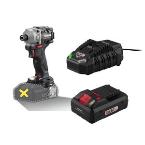 PARKSIDE PERFORMANCE® Aku rázový uťahovák 1/4″ PDSSAP 20-Li C3 + mart akumulátor 20 V/4 Ah PAPS 204 B1 + Nabíjačka 20 V/4, 5 A vyobraziť