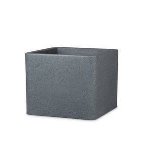 Scheurich Kvetináč Cube (žula/čierna, Ø 30 cm) vyobraziť