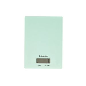 SILVERCREST® Digitálna kuchynská váha (mentolová) vyobraziť