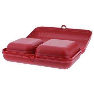 SILVERCREST® Súprava desiatových boxov, 5-dielna (červená) vyobraziť