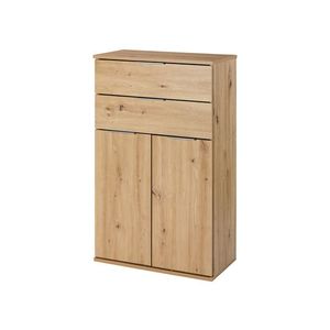 LIVARNO home Komoda s 2 dvierkami a 2 zásuvkami vyobraziť