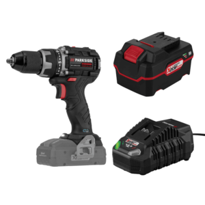 PARKSIDE PERFORMANCE® Aku vŕtací skrutkovač PABSP 20 C4 + Akumulátor 20 V/4 Ah + Nabíjačka na akumulátor 20 V/4, 5 A vyobraziť