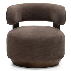 Designové křeslo Dolce espresso/ořech vyobraziť