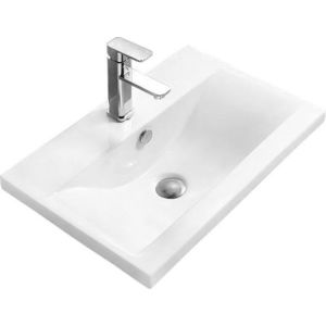 Keramické umývadlo zápustné MEXEN EMMA 51x39 cm biele vyobraziť