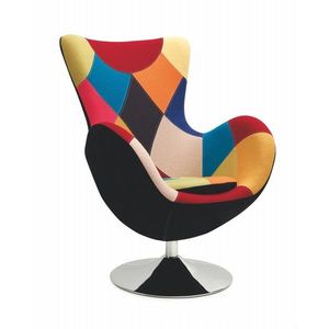 Relaxačné kreslo Farfalla patchwork vyobraziť