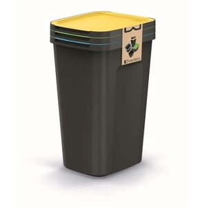 Sada odpadkových košů COMPACTO FLAS 3x 50 L černá vyobraziť