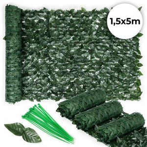 Umělá zahradní zástěna GREENY 500x150 cm zelená vyobraziť