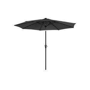 Zahradní slunečník Drew s LED osvětlením 300 cm černý vyobraziť