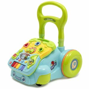 Detské hrajúce chodítko Baby Mix modré vyobraziť