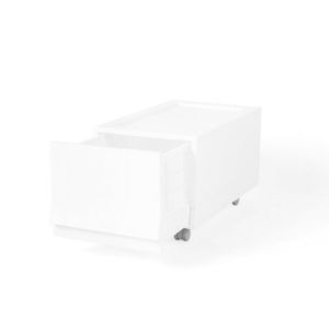 Modulárny úložný box Wave Junior Snow s kolieskami 43, 4 x 27, 2 x 22 cm, úzky - 1 zásuvka - kolieska vyobraziť