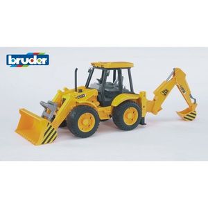 Bruder 02428 Traktor JCB čelný nakladač a bager, 1: 16 vyobraziť