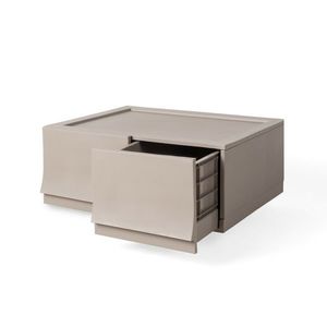 Modulárny úložný box Wave twin Wood bez koliesok 54, 6 x 43, 4 x 22 cm, široký - 2 zásuvky vyobraziť