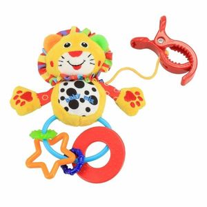 Plyšová hračka s hrkálkou Baby Mix gepardík vyobraziť