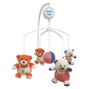 Kolotoč nad postieľku Baby Mix Medvedíky vyobraziť