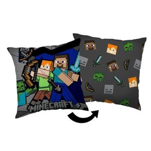 Jerry Fabrics Vankúšik Minecraft Survival Mode, 40 x 40 cm vyobraziť