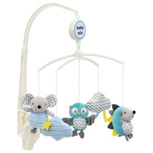 Kolotoč nad postieľku Baby Mix ježko myš sova vyobraziť