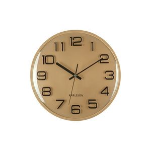 Karlsson 6022GD dizajnové nástenné hodiny zlatá, pr. 30 cm vyobraziť