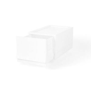 Modulárny úložný box Wave Junior Snow bez koliesok 43, 4 x 27, 2 x 22 cm, úzky - 1 zásuvka vyobraziť
