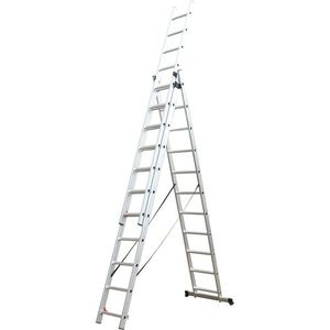 Fieldmann FZZ 4311 trojdielny rebrík, 3 x 11 priečok vyobraziť
