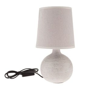 Keramická stolná lampa Luna, 29 cm, béžová vyobraziť