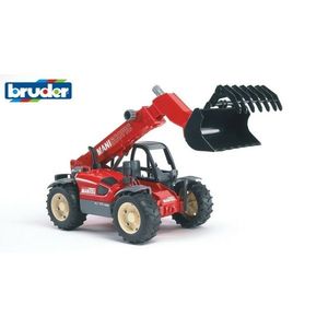 Bruder 2125 Konštrukčné vozidlá - Manitou MLT 633 nakladač s teleskopickým ramenom, 1: 16​ vyobraziť