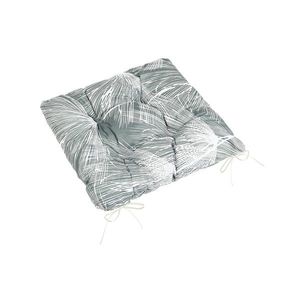 Bellatex Sedák Adela prešívaný Páperie sivá, biela, 40 x 40 cm vyobraziť