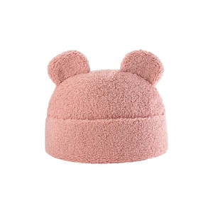 Ružová detský pohovkový vankúš buklé Teddy Pouch – Wigiwama vyobraziť
