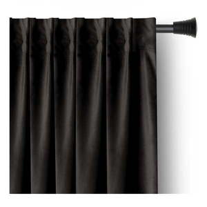 Čierny zamatový dimout záves 140x270 cm – Restilo vyobraziť