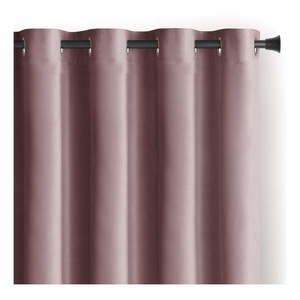 Svetlohnedý zamatový dimout záves 140x270 cm Eyelets – Restilo vyobraziť