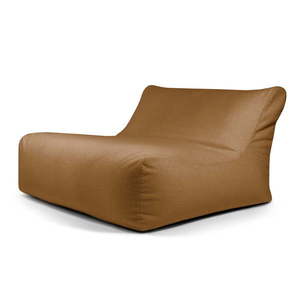 Hnedý sedací vak z textílie buklé Sofa Lounge – SLOWDOWN vyobraziť
