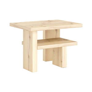 Odkladací stolík z borovicového dreva 34x45 cm Japan – Karup Design vyobraziť