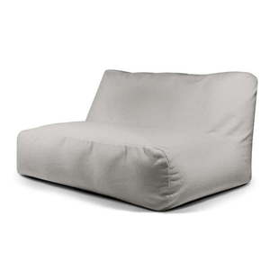 Svetlosivý sedací vak z textílie buklé Sofa Tube 160 – SLOWDOWN vyobraziť