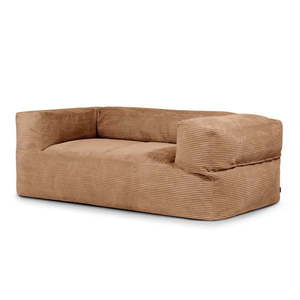 Hnedý menčestrový sedací vak Sofa MooG – SLOWDOWN vyobraziť