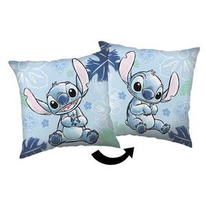 Fleecový detský vankúšik 40x40 cm Lilo and Stitch "Blue" – Jerry Fabrics vyobraziť