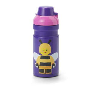 Fialová detská fľaša 390 ml Bee – LEGO® vyobraziť
