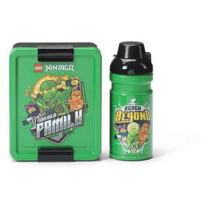 Detský desiatový box s fliaš Ninjago – LEGO® vyobraziť