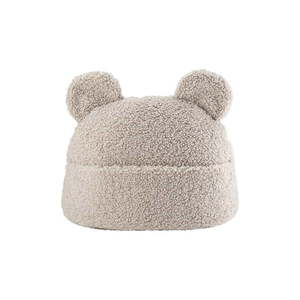 Svetlohnedá detský pohovkový vankúš buklé Teddy Pouch – Wigiwama vyobraziť
