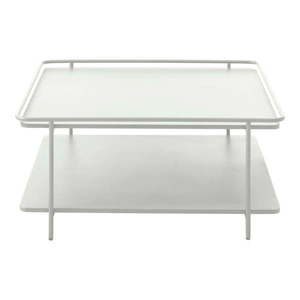 Svetlosivý kovový konferenčný stolík 75x75 cm Yuba – Unique Furniture vyobraziť